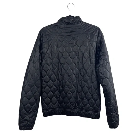 G-STAR RAW Midder Quilted Bomber Jacket Black White Trim Collar Sz M - Picture 4 of 11